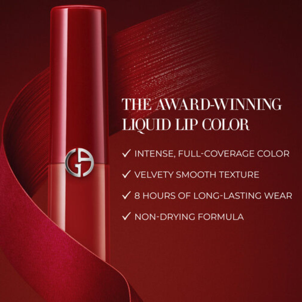 Armani Beauty Lip Maestro Velvet Liquid Lipstick - 524 - Rose Nomad
(6.5ml)