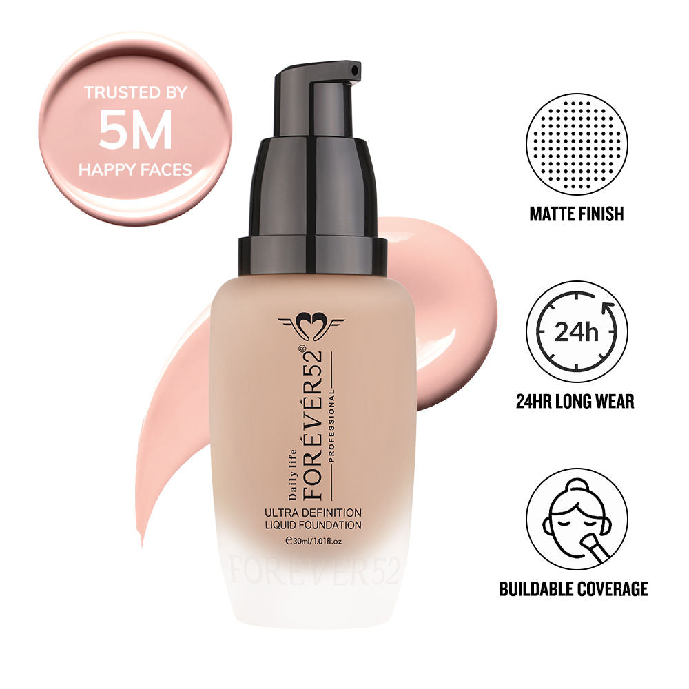 Daily Life Forever52 Ultra Definition Liquid Foundation - FLF014 Honey
(30ml)
