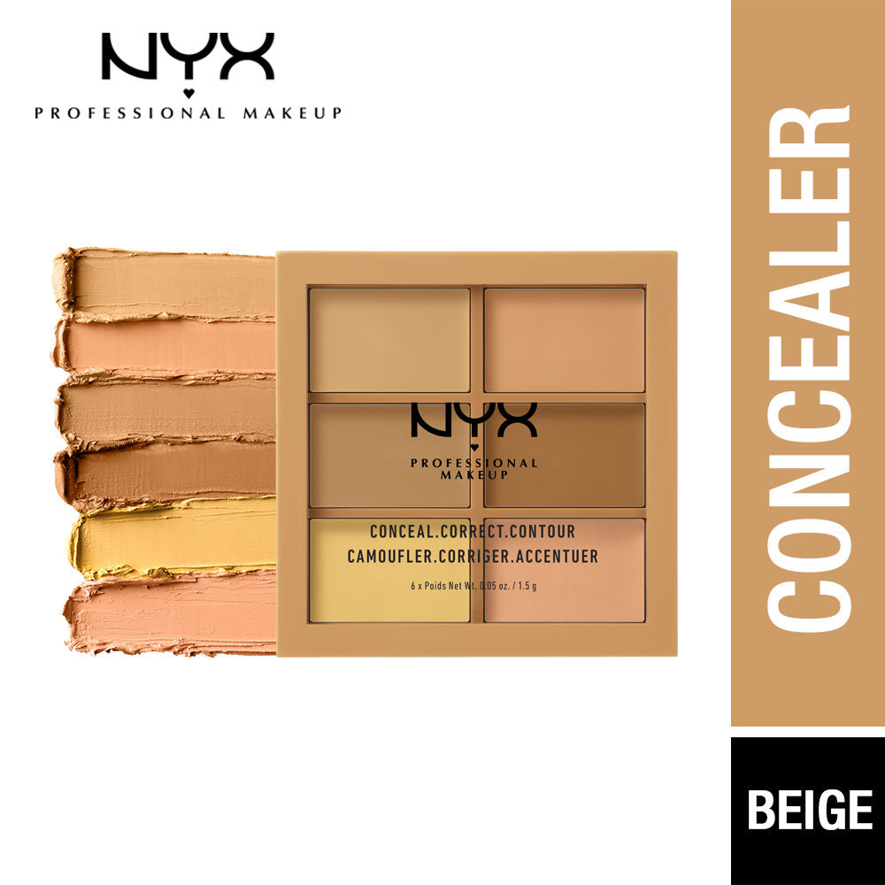 NYX Professional Makeup Conceal, Correct, Contour Palette
(9gm)