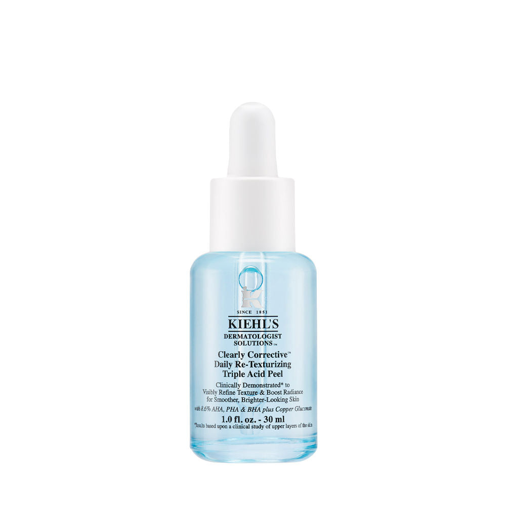 Kiehl's Clearly Corrective Daily Re-Texturizing Triple Acid Pre-Serum
(30ml)