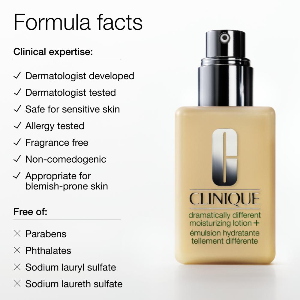 Clinique Dramatically Different Moisturizing Lotion+ Face Moisturizer with Pump for Skin Repair
(125ml)