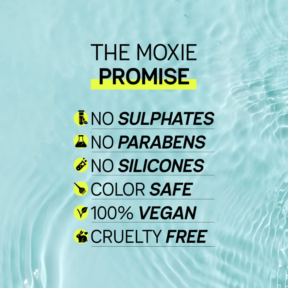 Moxie Beauty Rinse & Shine Duo - Shampoo & Conditioner for Dry and Frizzy Hair Combo
(2pcs)