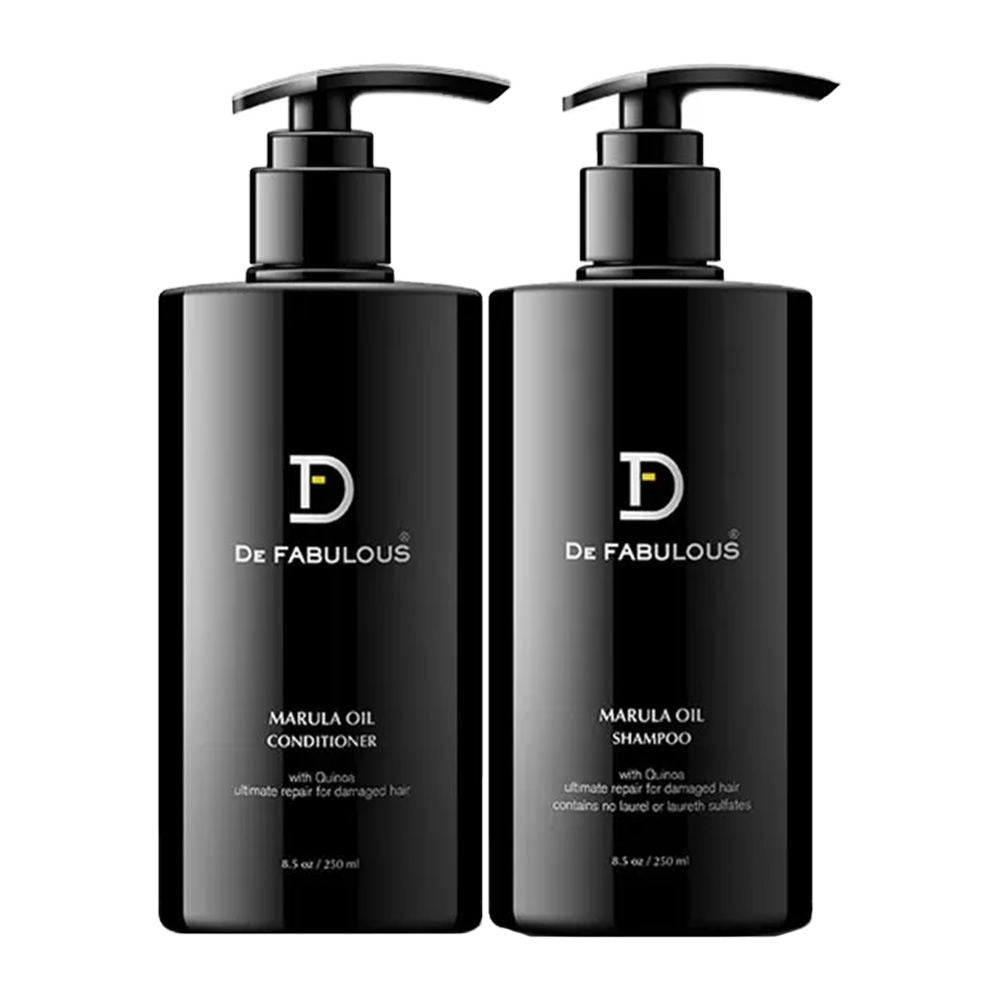 De Fabulous Marula Oil Shampoo + Conditioner
(2 PCs)