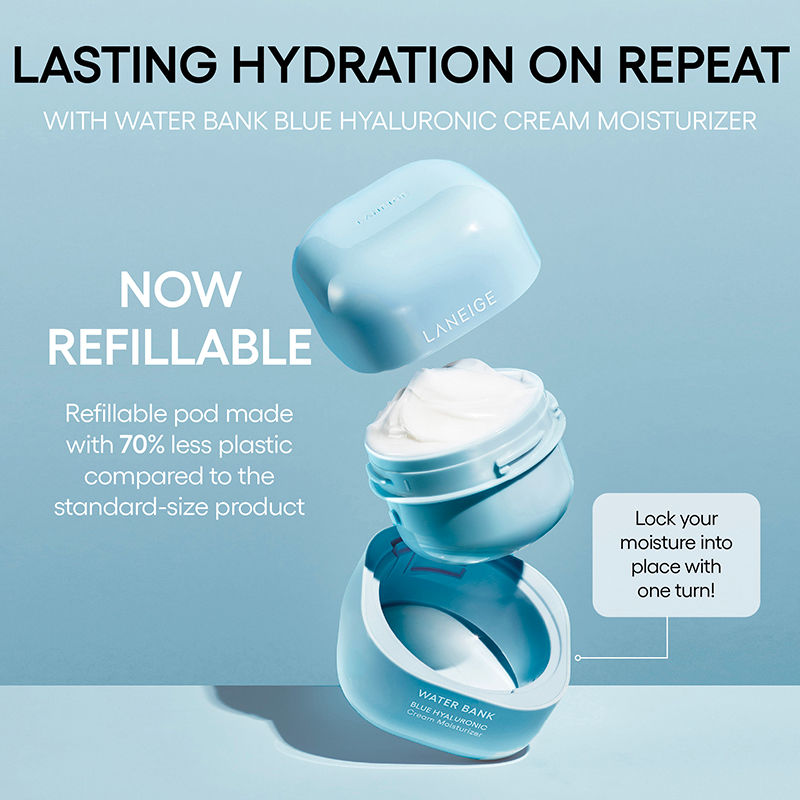 LANEIGE Water Bank Blue Hyaluronic Cream Moisturizer
(50ml)