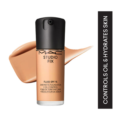 M.A.C Studio Fix Fluid SPF 15 Soft Matte Foundation With Hyaluronic Acid - NC41
(30ml)