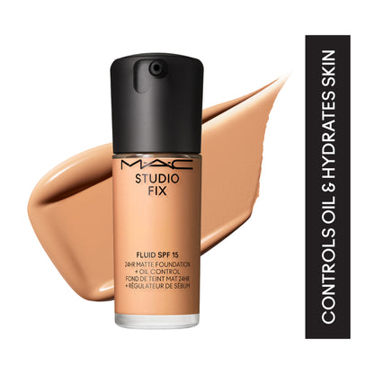 M.A.C Studio Fix Fluid SPF 15 Soft Matte Foundation With Hyaluronic Acid - NC41
(30ml)
