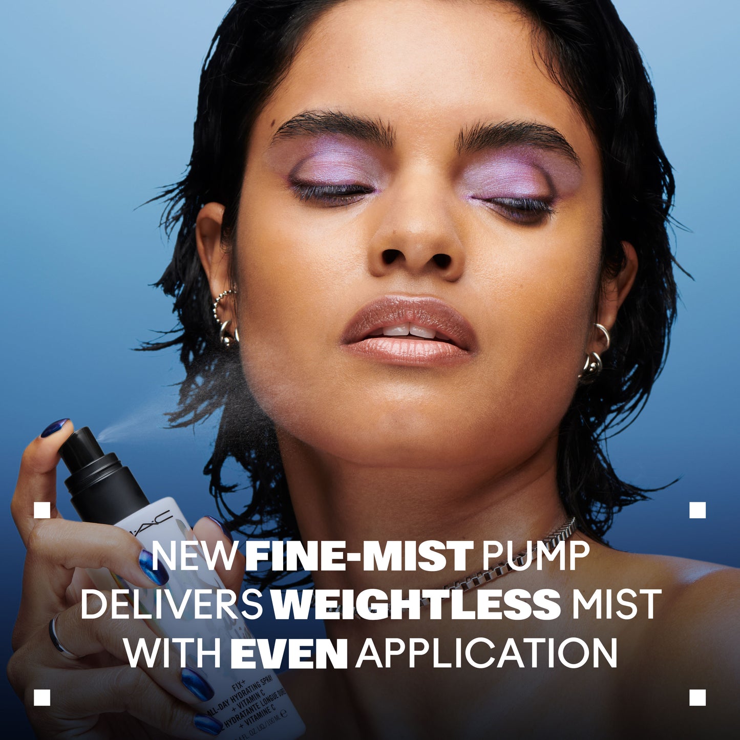 M.A.C Prep + Prime Fix+ Setting Spray - Magic Radiance (Makeup Fixer) With Hyaluronic Acid
(100ml)