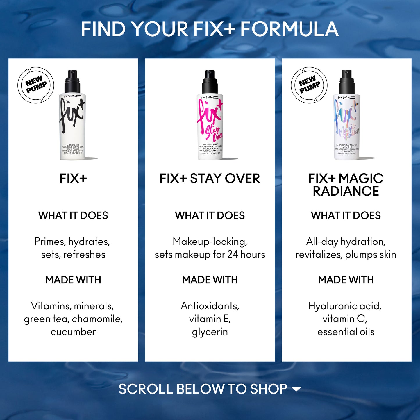 M.A.C Prep + Prime Fix+ Setting Spray - Magic Radiance (Makeup Fixer) With Hyaluronic Acid
(100ml)
