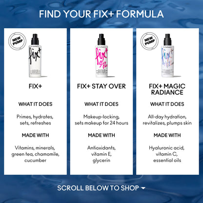 M.A.C Prep + Prime Fix+ Setting Spray - Magic Radiance (Makeup Fixer) With Hyaluronic Acid
(100ml)