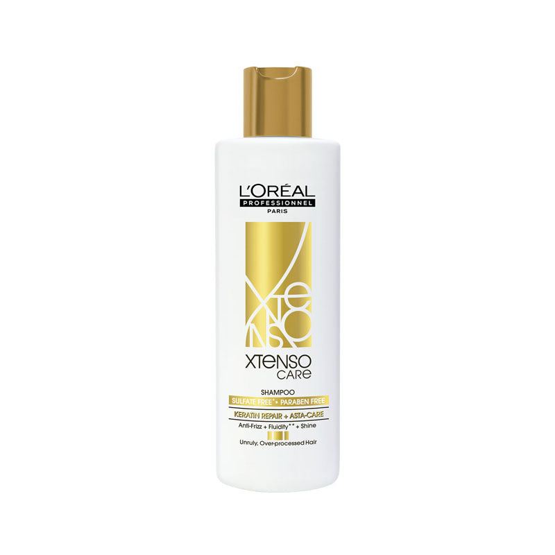 L'Oreal Professionnel Xtenso Care Sulfate-Free Shampoo, Frizz-Free & Shiny Hair With Pro-Keratin
(250ml)