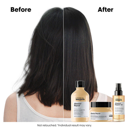 L'Oréal Professionnel Absolut Repair Shampoo For Dry and Damaged Hair With Protein & Omega-9
(300ml)