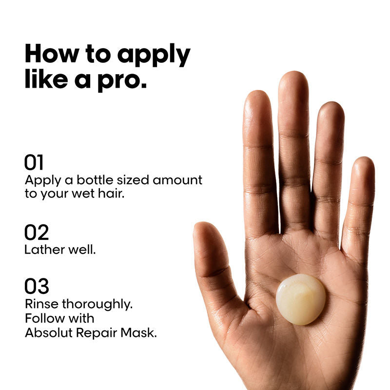 L'Oréal Professionnel Absolut Repair Shampoo For Dry and Damaged Hair With Protein & Omega-9
(300ml)