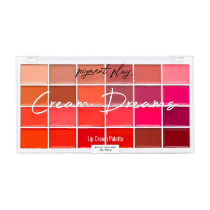 Pigment Play Lip Cream Palette- Cream Dreams
(24 g)