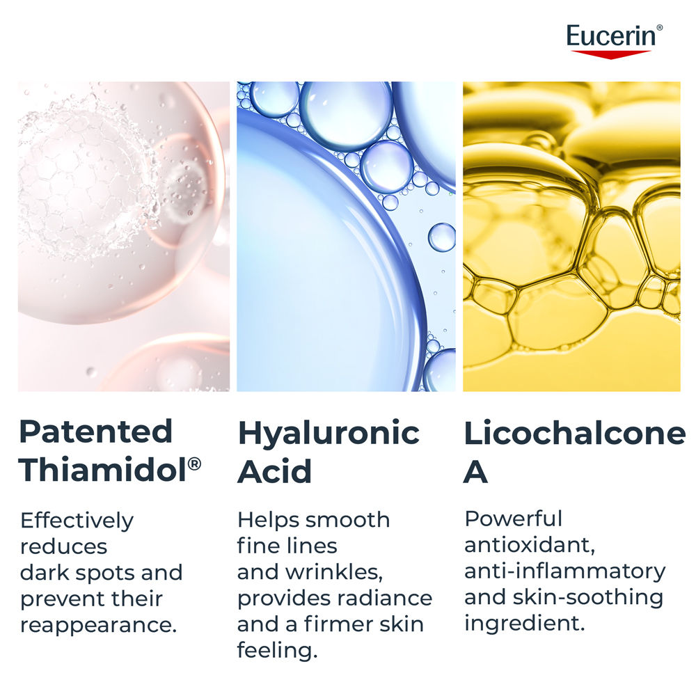 Eucerin Anti-Pigment Dual Serum With Thiamidol & Hyaluronic Acid , Reduces Dark Spots & Rejuvenates
(30ml)