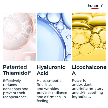 Eucerin Anti-Pigment Dual Serum With Thiamidol & Hyaluronic Acid , Reduces Dark Spots & Rejuvenates
(30ml)