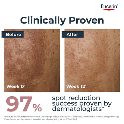 Eucerin Anti-Pigment Dual Serum With Thiamidol & Hyaluronic Acid , Reduces Dark Spots & Rejuvenates
(30ml)