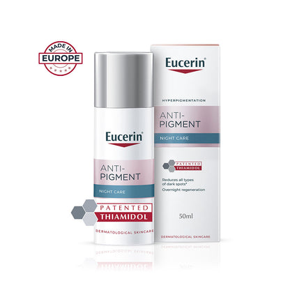 Eucerin Anti-Pigment Night Cream With Thiamidol Reduces Dark Spots & Night Regeneration
(50ml)
