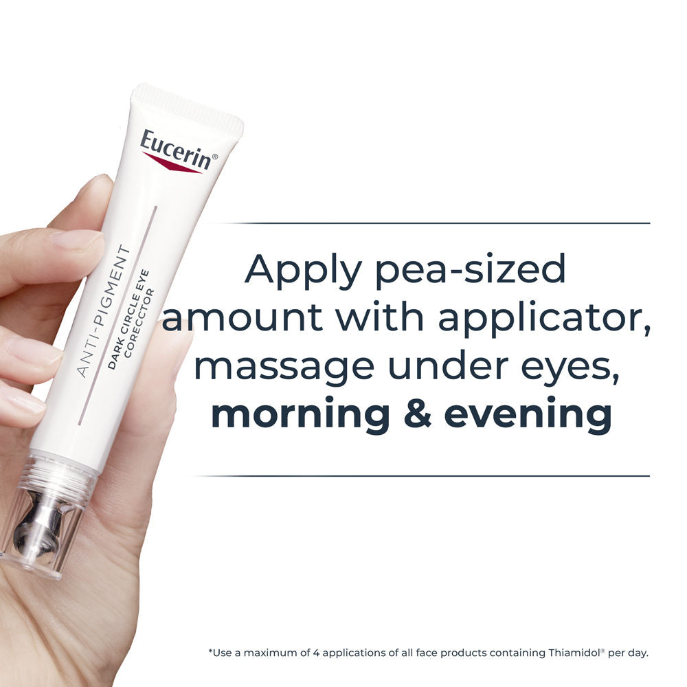 Eucerin Anti-Pigment Dark Circle Eye Corrector Serum With Thiamidol & Hyaluronic Acid For Bright Eye
(15ml)
