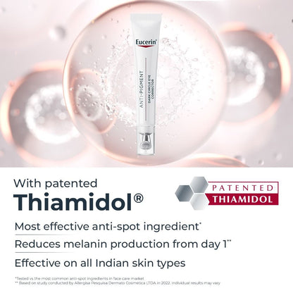 Eucerin Anti-Pigment Dark Circle Eye Corrector Serum With Thiamidol & Hyaluronic Acid For Bright Eye
(15ml)