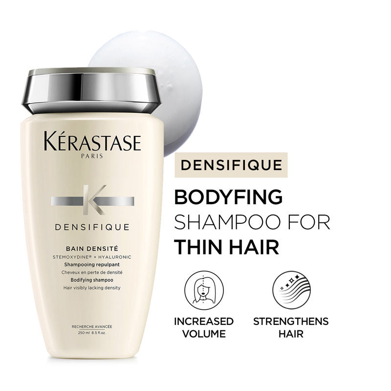 Kerastase Densifique Shampoo For Thinning Hair, With Hyaluronic Acid, Adds Volume
(250ml)