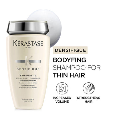 Kerastase Densifique Shampoo For Thinning Hair, With Hyaluronic Acid, Adds Volume
(250ml)