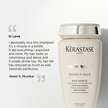 Kerastase Densifique Shampoo For Thinning Hair, With Hyaluronic Acid, Adds Volume
(250ml)