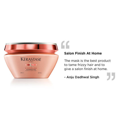 Kerastase Discipline Maskeratine Mask For Frizzy Hair, With Morpho-Keratine
(200ml)