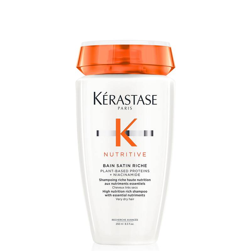 Kerastase Nutritive Riche Shampoo For Dry Hair, With Proteins & Niacinamide, Vegan
(250ml)
