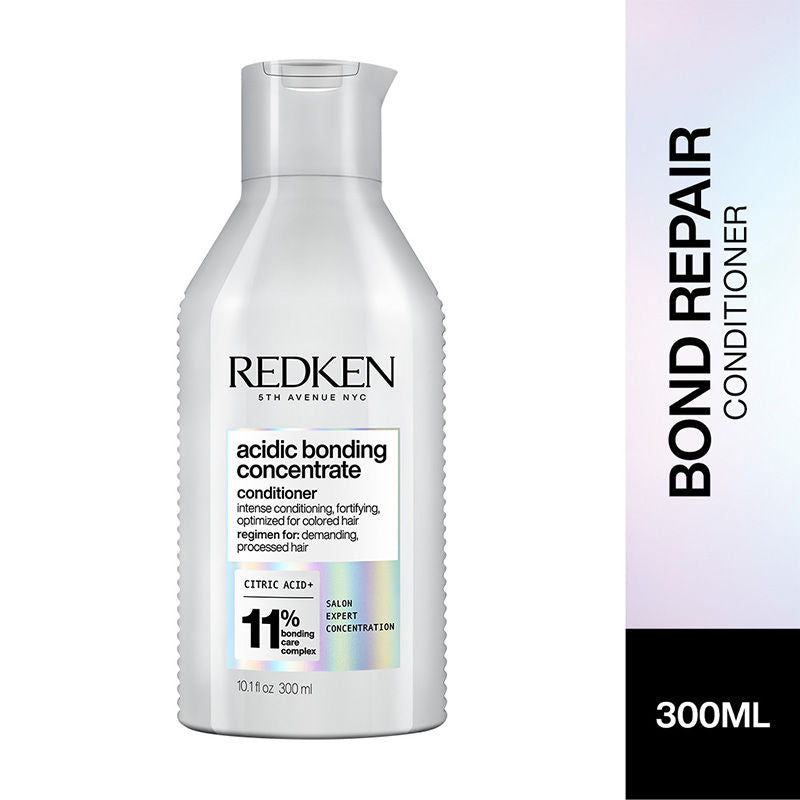 Redken Acidic Bonding Concentrate Conditioner With Citric Acid - Bond Repair For Damaged Hair
(300ml)