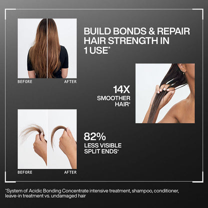 Redken Hair Protect Combo - Acidic Bonding Concentrate Shampoo, Conditioner & One United