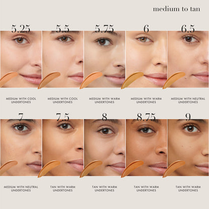 Armani Beauty Luminous Silk Hydrating & Brightening Concealer - 4.5 - Light To Medium Neutral
(12ml)