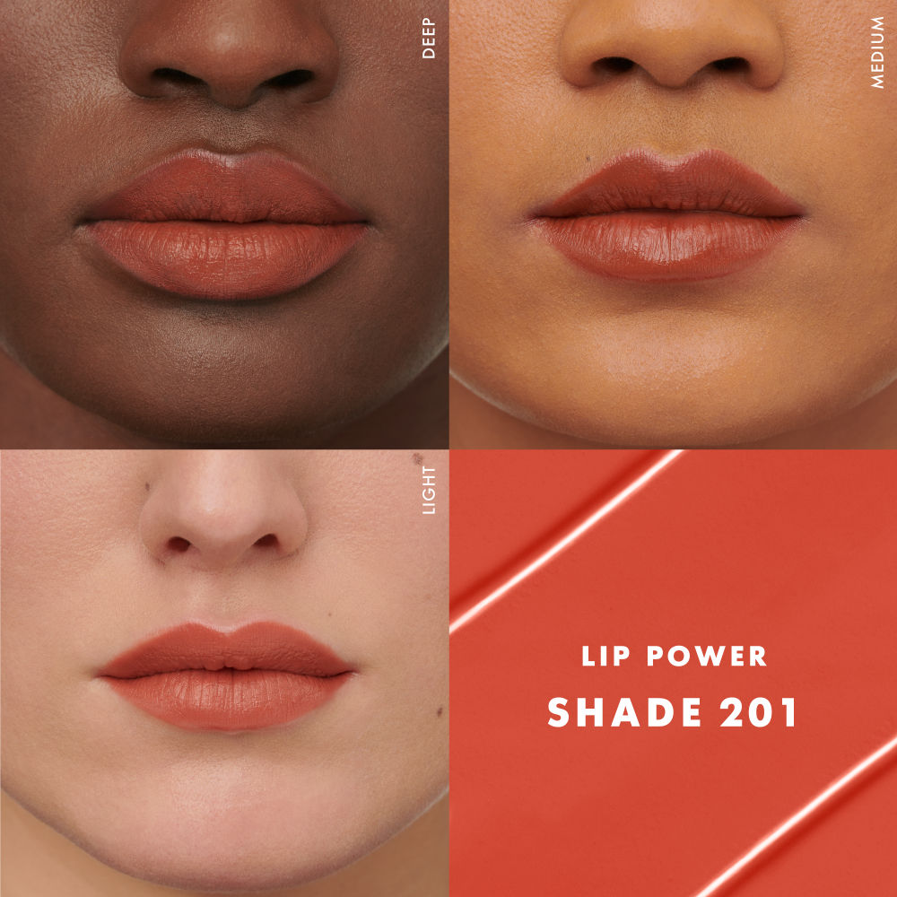 Armani Beauty Lip Power Longwear Satin Lipstick - 201 - Majestic
(3g)