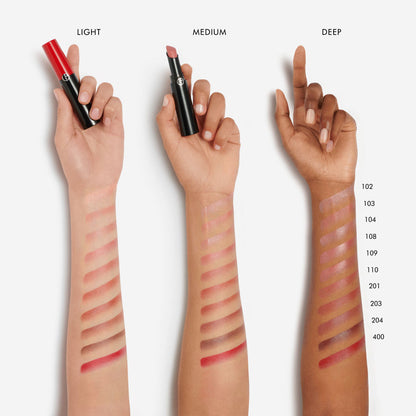 Armani Beauty Lip Power Longwear Satin Lipstick - 201 - Majestic
(3g)