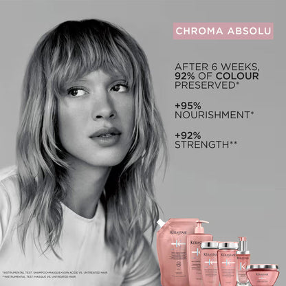 Kerastase Chroma Absolu Bain Respect Shampoo For Colour Treated Fine Hair, Sulphate-Free
(250ml)
