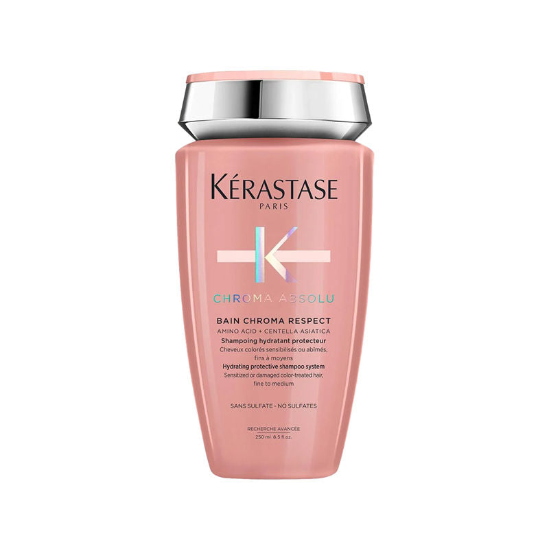 Kerastase Chroma Absolu Bain Respect Shampoo For Colour Treated Fine Hair, Sulphate-Free
(250ml)