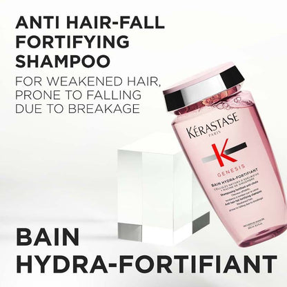 Kerastase Genesis Hydra-Fortifiant Anti-Hair Fall Shampoo For Normal To Oily Hair
(250ml)