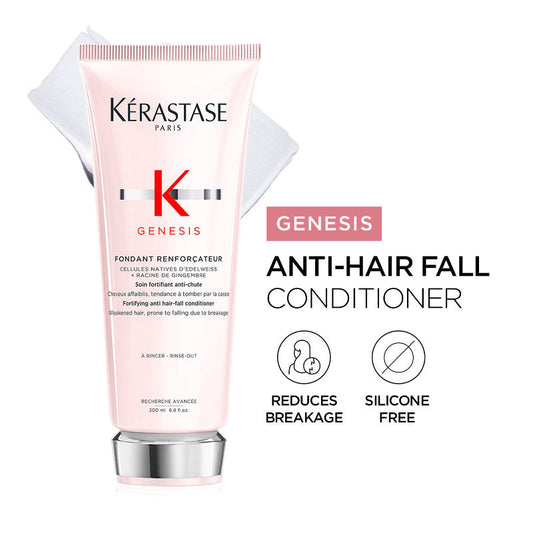 Kerastase Genesis Conditioner For Fine To Medium Hair, Adds Strength & Reduces Hair Fall & Breakage
(200ml)
