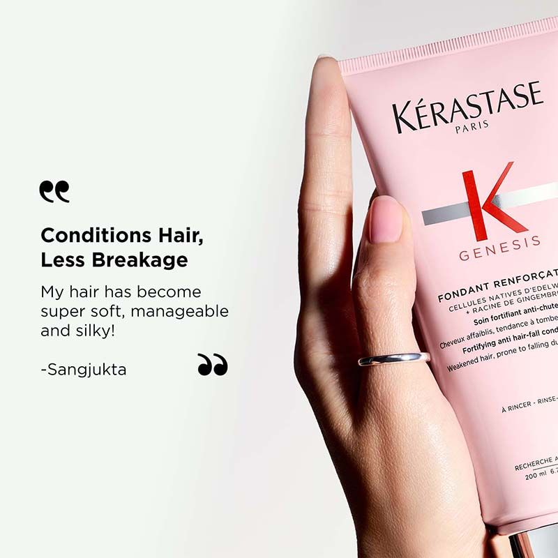 Kerastase Genesis Conditioner For Fine To Medium Hair, Adds Strength & Reduces Hair Fall & Breakage
(200ml)