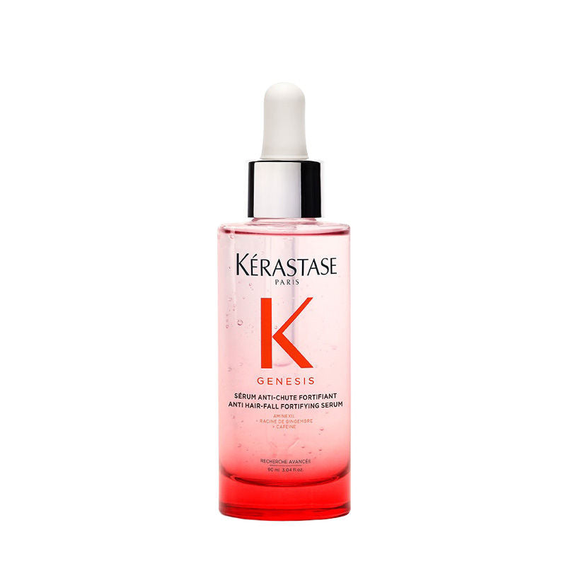 Kerastase Genesis Anti-Hair Fall Daily Scalp Serum, With 1.5% Aminexil & Ginger Root Extract
(90ml)
