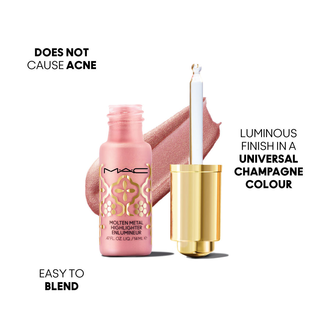 M.A.C Molten Metal Highlighter - Bling-A-Ling! (Embroidered Opulence Collection)
(14ml)