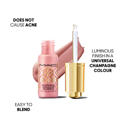 M.A.C Molten Metal Highlighter - Bling-A-Ling! (Embroidered Opulence Collection)
(14ml)