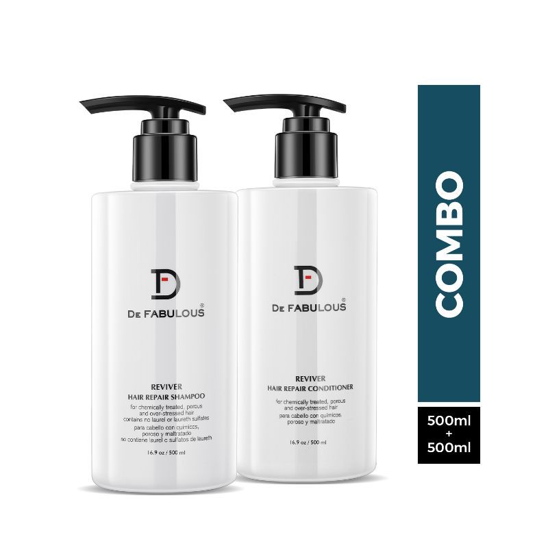 De Fabulous Reviver Shampoo + Conditioner
(2 PCs)