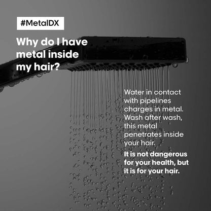 L'Oreal Professionnel Scalp Advanced Anti-Dandruff Dermo-Clarifier Shampoo + Metal Dx Hair Mask
(2pcs)