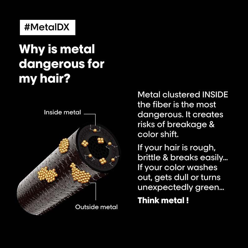 L'Oreal Professionnel Scalp Advanced Anti-Dandruff Dermo-Clarifier Shampoo + Metal Dx Hair Mask
(2pcs)