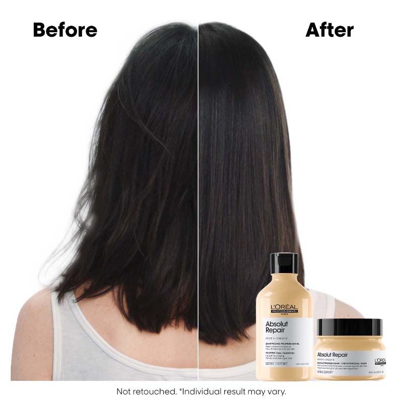 L'Oréal Professionnel Absolut Repair Shampoo & Hair Mask Combo, Serie Expert