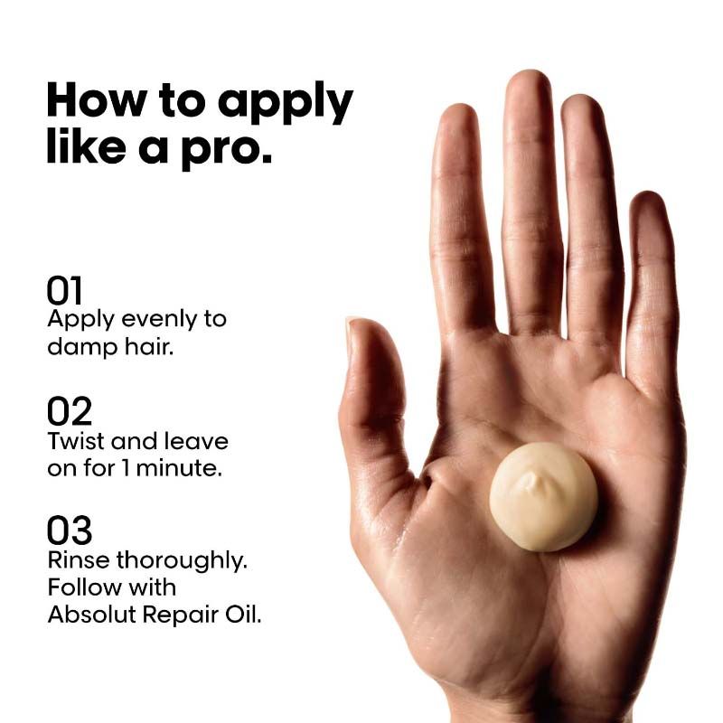 L'Oréal Professionnel Absolut Repair Shampoo & Hair Mask Combo, Serie Expert