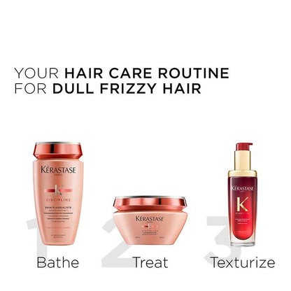Kerastase Elixir Ultime Hair Oil-In-Serum Valentine's Edition 2X Shinier Hair 96H Anti-Frizz Action
(75ml)