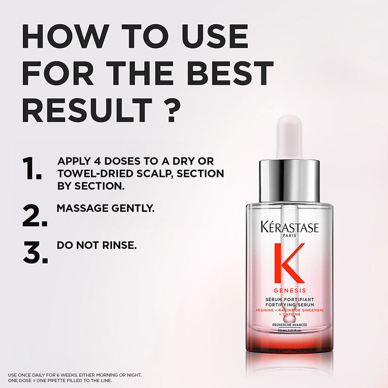 Kerastase Genesis Anti-Hair Fall Daily Scalp Serum
(30ml)
