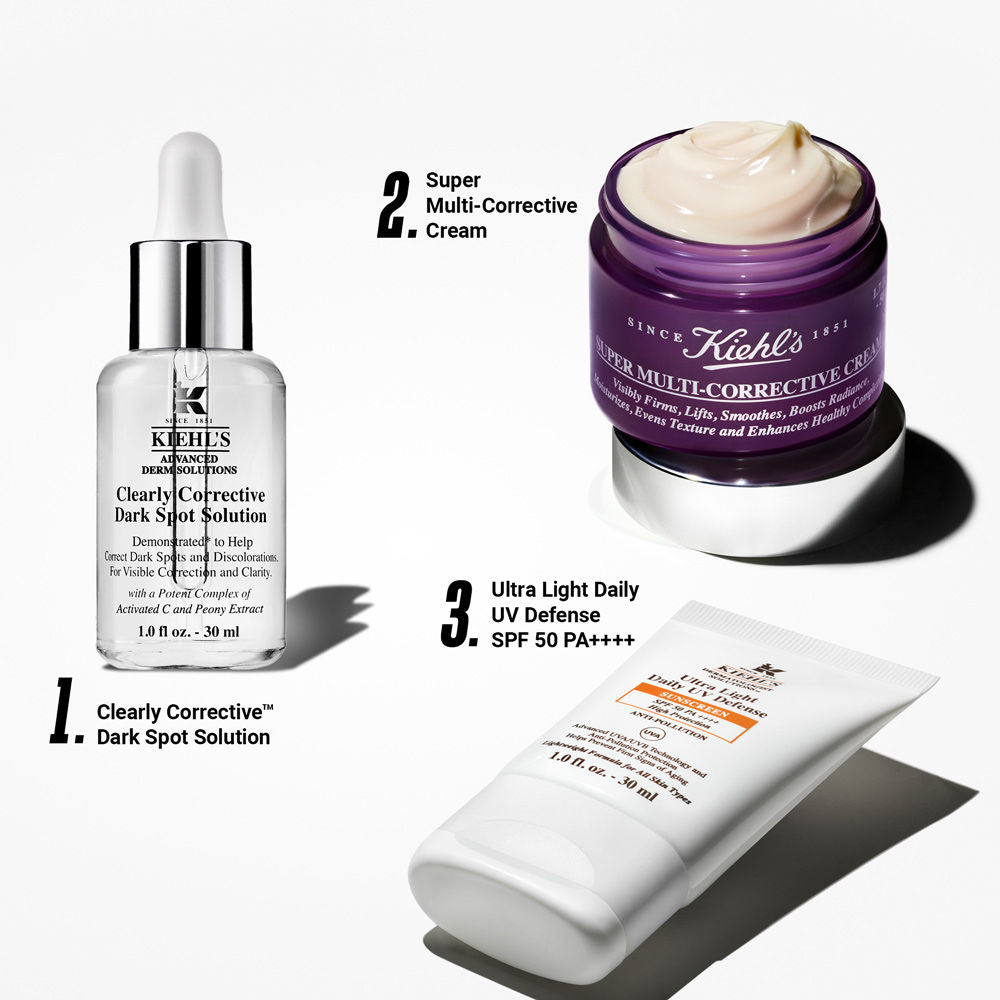 Kiehl's Clearly Corrective Dark Spot Solution With Activated C & Buffered Salicylic Acid
(50ml)