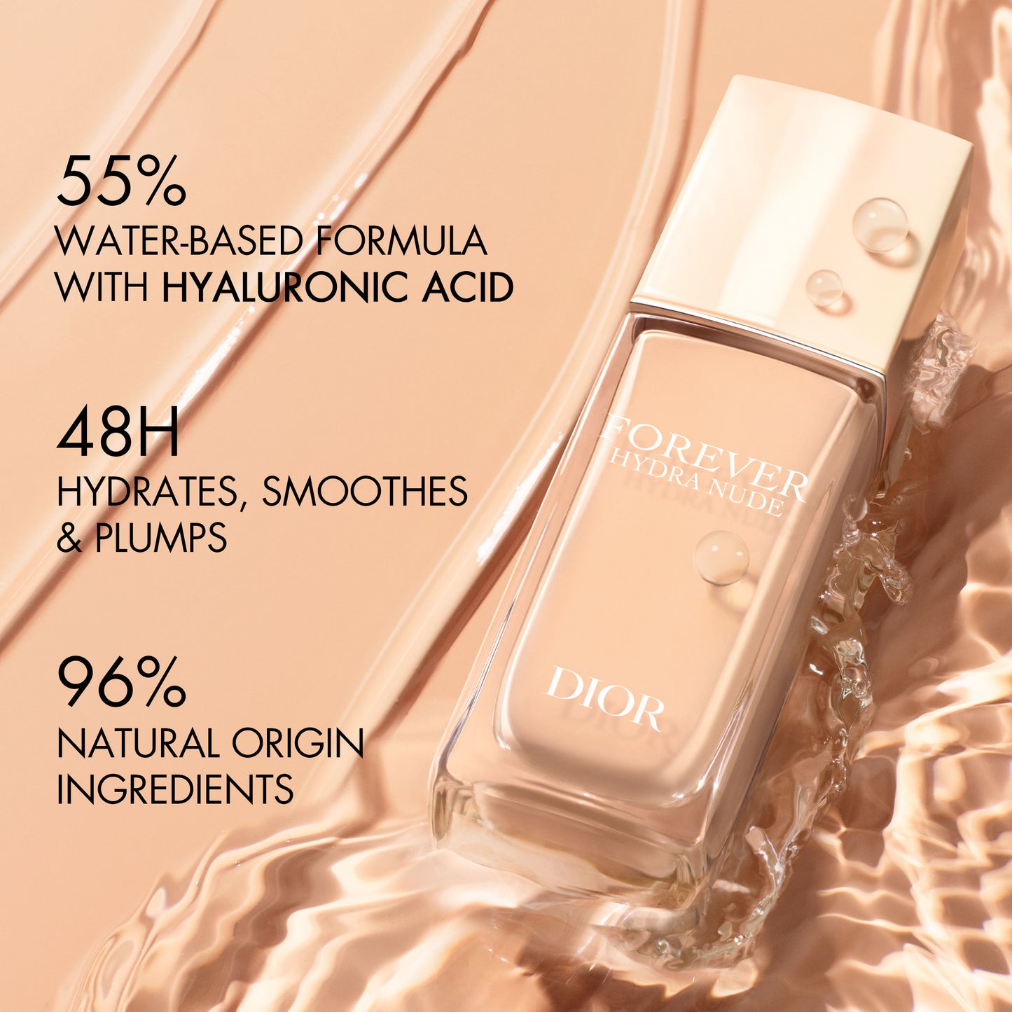 DIOR Forever Hydra Nude 24-Hour Foundation
(30ml)